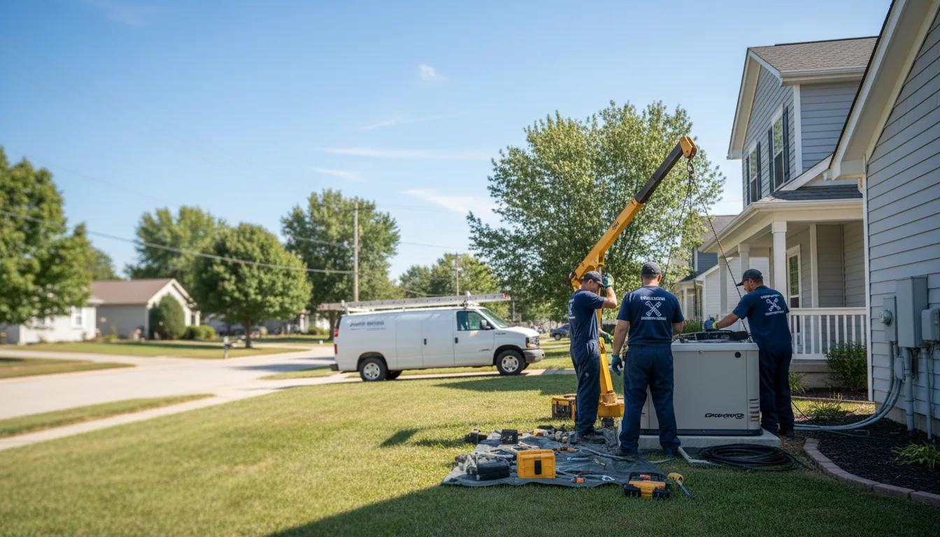Generator Installation in Brashear, MO near me